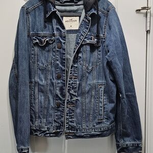 Hollister Men's Classic Blue Denim Jacket